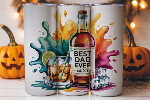 Best Dad Ever Tumbler Wrap