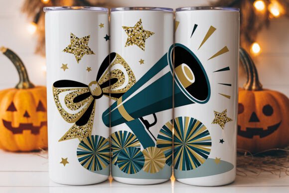 Cheerleader Megaphone 20oz Tumbler Wrap