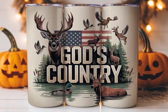 God’s Country 20oz Tumbler Wrap