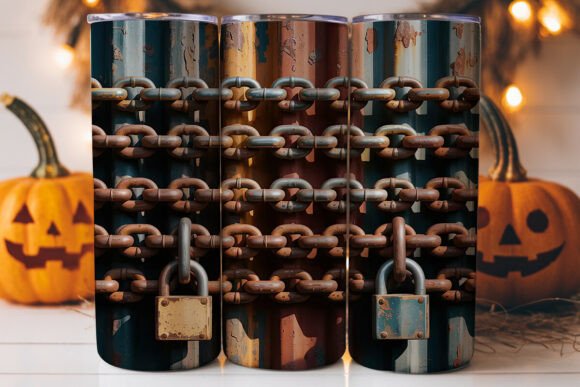 Rusty Chains 20oz Tumbler Wrap