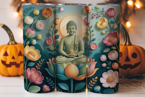 Zen Buddha 20oz Tumbler Wrap